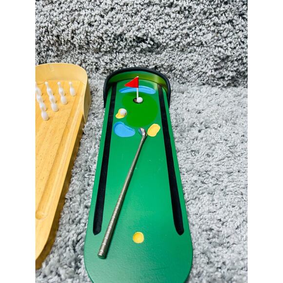 Dave And Busters Mini Billiard And Golf Game - Picture 3 of 10